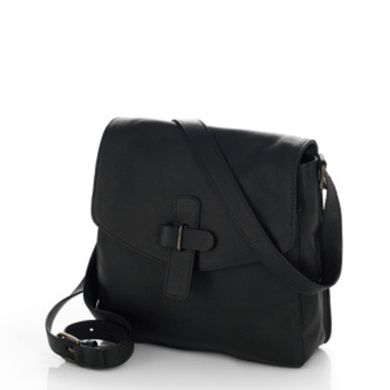 Black Kolkata Crossbody Bag