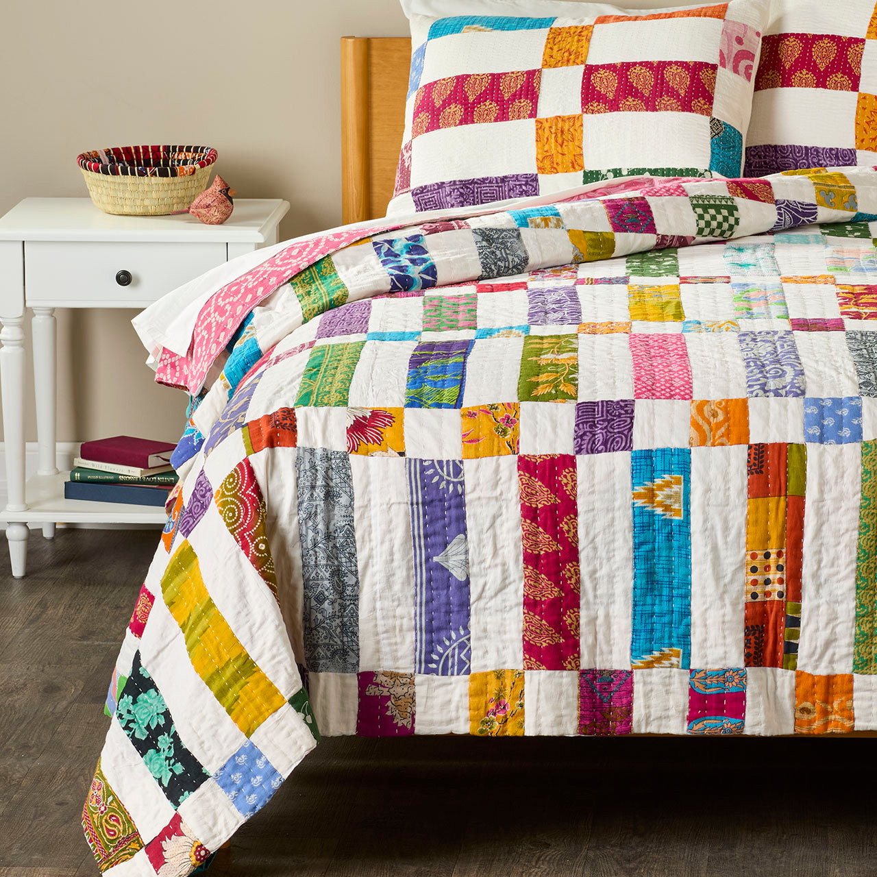 Patchwork Kantha Bedding Set