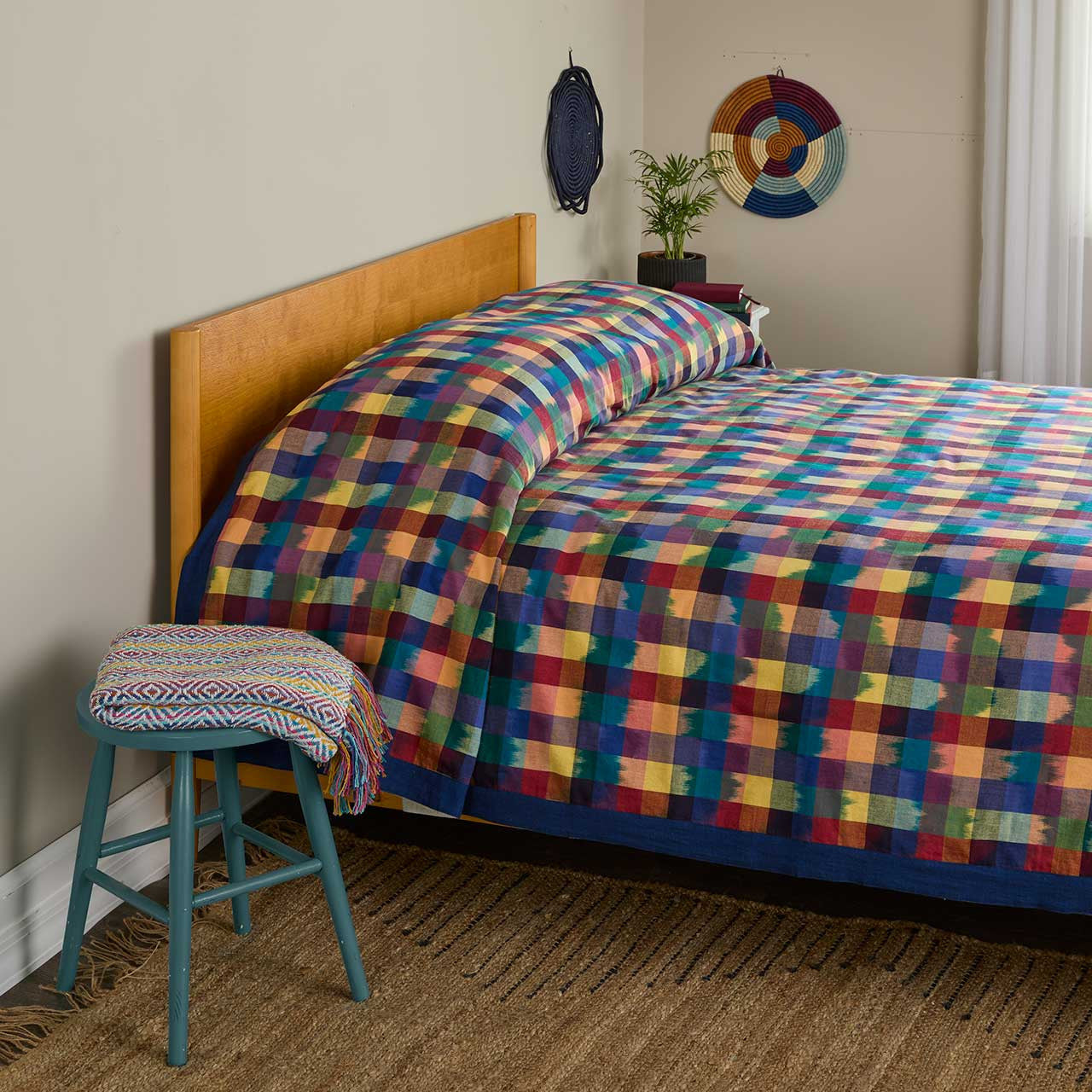 Prism Ikat Coverlet