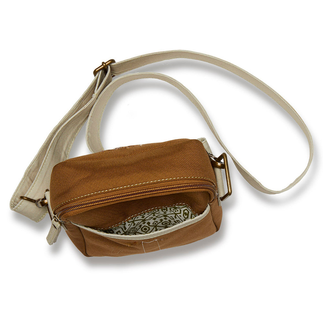 Sand Recycled Crossbody Bag