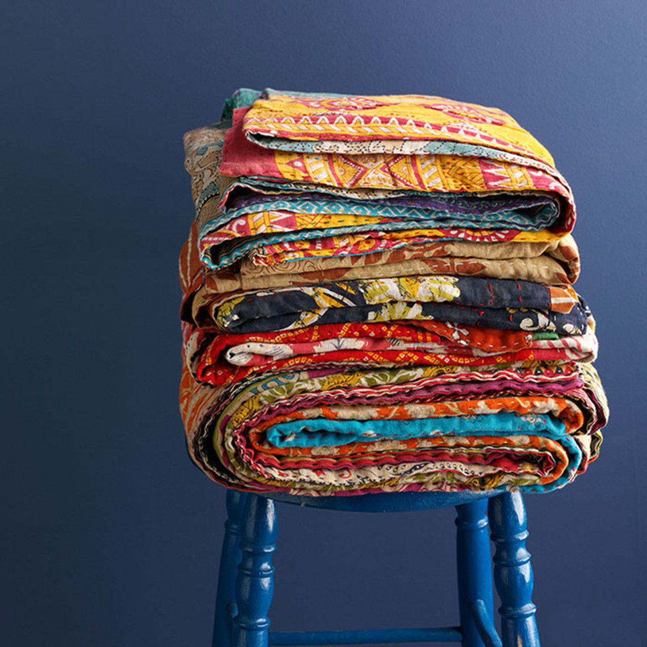 Kantha Patchwork Bedding