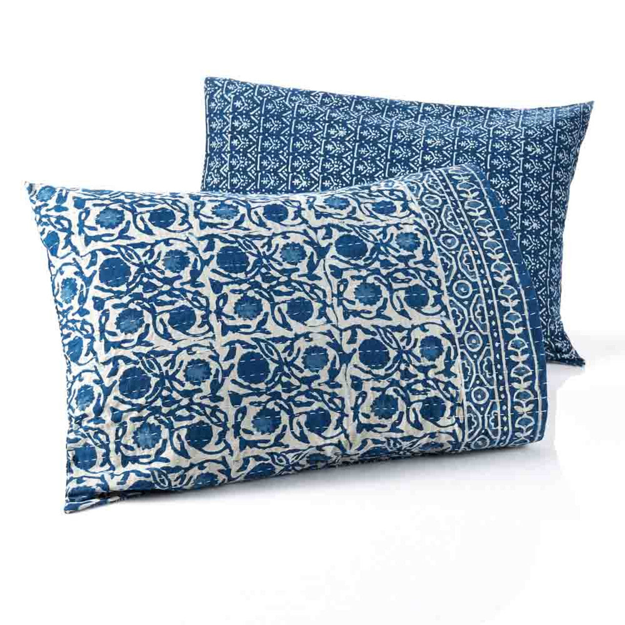 Floral Dabu Cotton Bedding