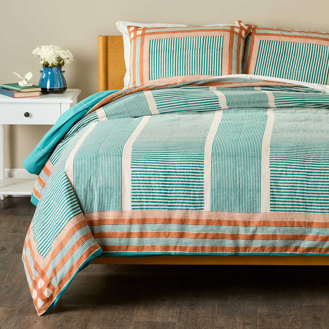 Baori Block Print Bedding Set