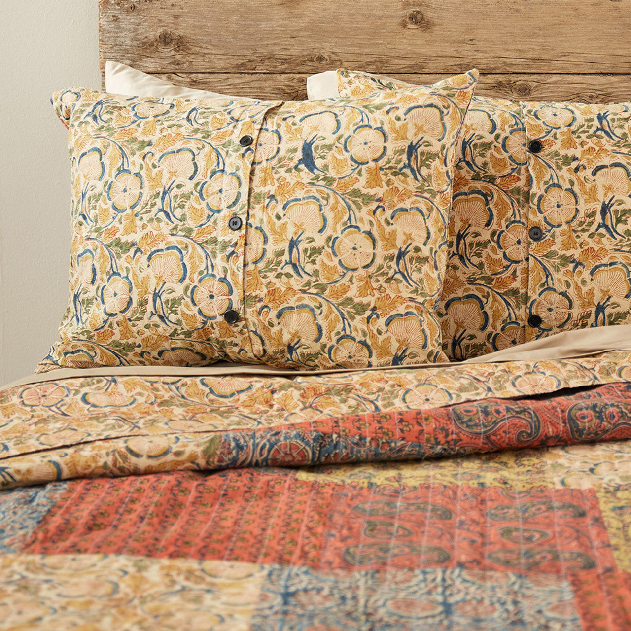 Kalamkari Patchwork Bedding